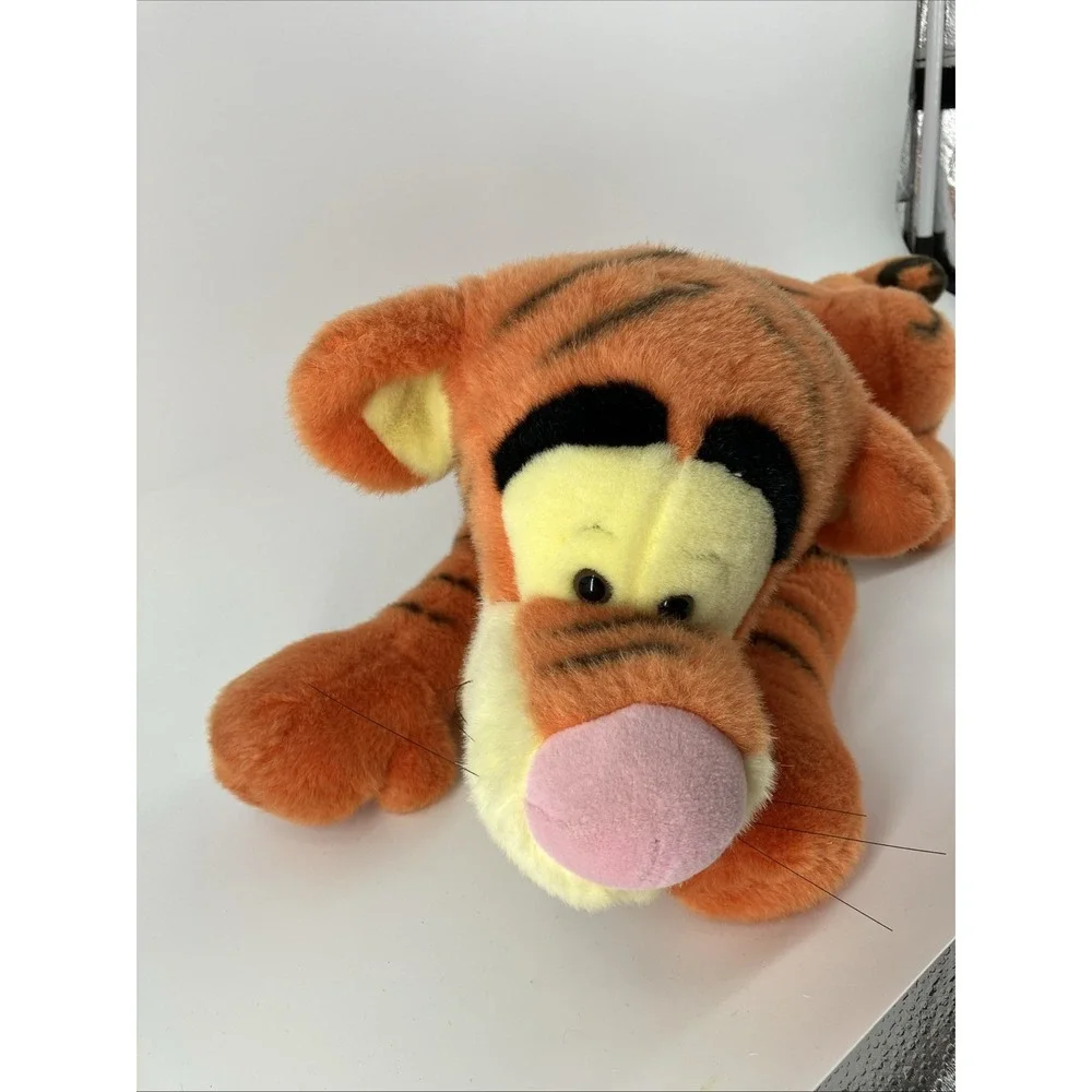 Disney Parks Exclusive Laying Tigger with Curly Tail Plush 27
